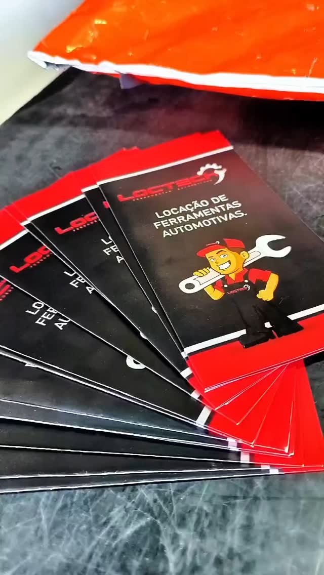 Materiais e identidade visual da Loctech